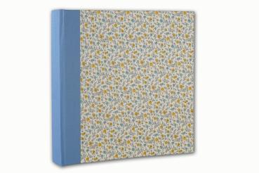 Romantic photo album "Mitzi", light blue photo album